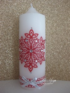 Stamping on Candles