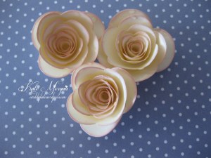 Very Vanilla with Blushing Bride sponging