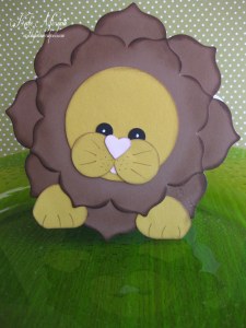 Floral Frames Lion