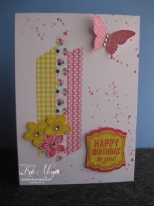 Gingham Garden Washi Tape