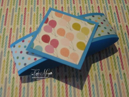 Napkin Fold Origami Handmade Card