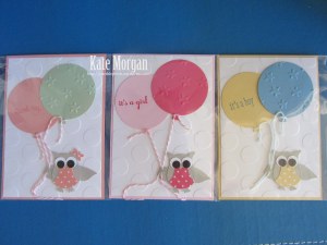 Stampin' Up! Owl Balloon