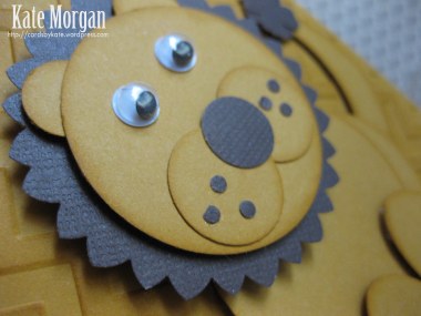 Stampin Up Lion King Punch art