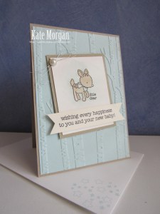 Made With Love Baby Boy #stampinup