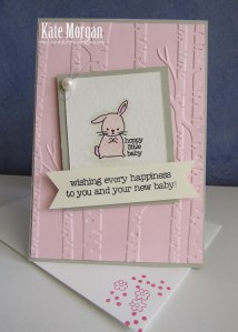 Made With Love Baby Girl #stampinup