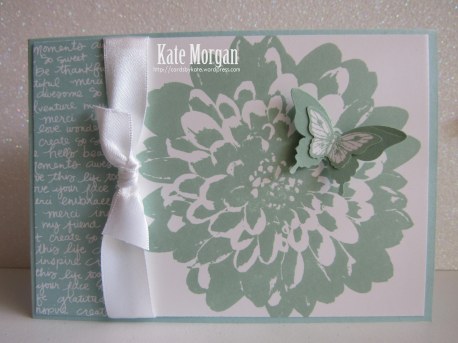 Definitely Dahlia #stampinup