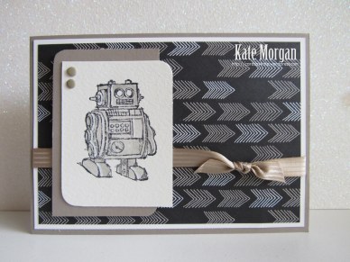 Robot Boys will be Boys #stampinup