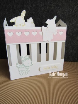 Baby Girl Card #stampinup