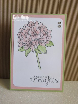 Best Thoughts Card #stampinup