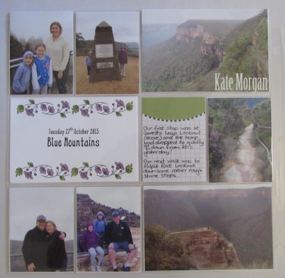 Blue Mountains #stampinup