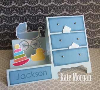 Something for Baby Side Step Card #stampinup