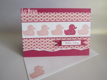 Love Blossoms DSP Something for Baby #stampinup