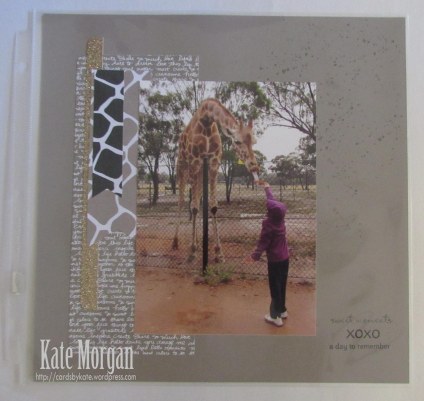 Taronga Zoo Dubbo Giraffe Feeding #stampinup