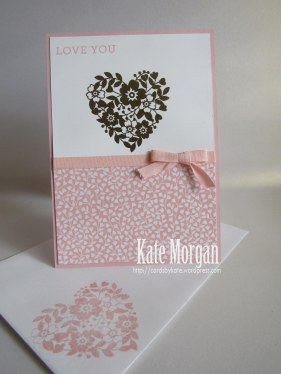 Bloomin' love #stampinup