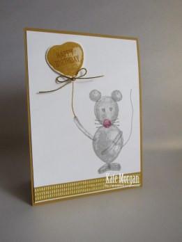 Mouse Balloon Builders #stampinup