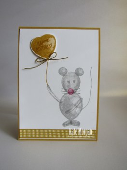 Mouse Balloon Builders #stampinup