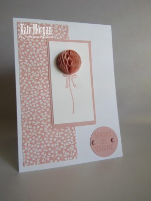 Love Blossoms Honeycomb Balloon #stampinup