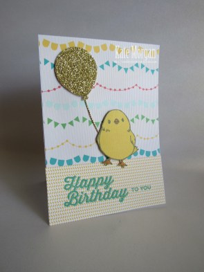 Honeycomb Happiness chick #stampinup