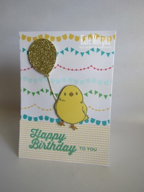 Honeycomb Happiness chick #stampinup