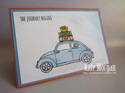 Beautiful Ride VW Bug #stampinup
