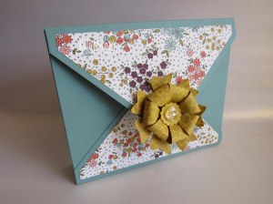 Card Box Wildflower Fields DSP #stampinup