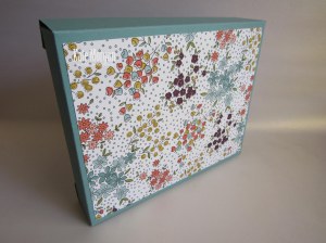Card Box Wildflower Fields DSP #stampinup