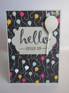 Its my party Balloon Bouquet #stampinup