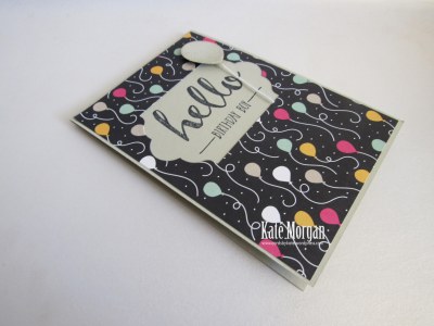 Its my party Balloon Bouquet #stampinup