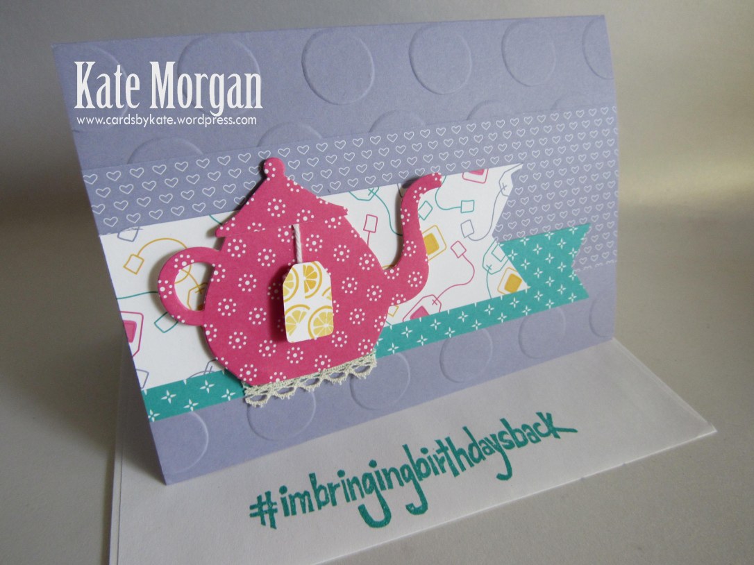 Cups &amp; Kettle Framelits, DIY, stampinup, Occasions2016