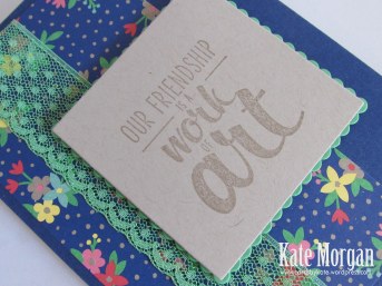 Affectionately Yours DSP, Painter's Palette, Layering Squares Framelits, DIY, #stampinup