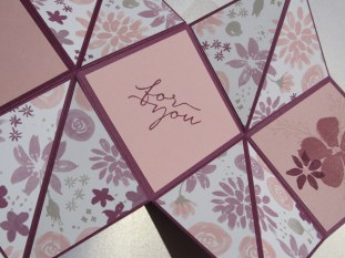 Squash card with Blooms &amp; Wishes, Blooms &amp; Bliss DSP, #stampinup Cards by Kate, @cardsbykate @cardsbykatemorgan, DIY