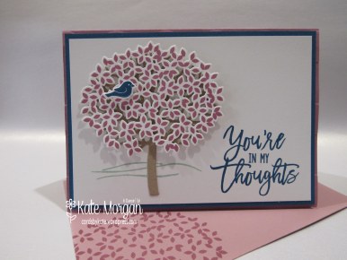 Thoughtful Branches, Beautiful Branches, Sympathy card #stampinup DIY @cardsbykate
