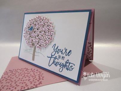 Thoughtful Branches, Beautiful Branches, Sympathy card #stampinup DIY, @cardsbykate