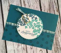 Beautiful Bouquet stamp set with Ombre Ribbon &amp; Eclectic Shaped Paper Clips by Kate Morgan, Independent Stampin Up Demonstrator Australia