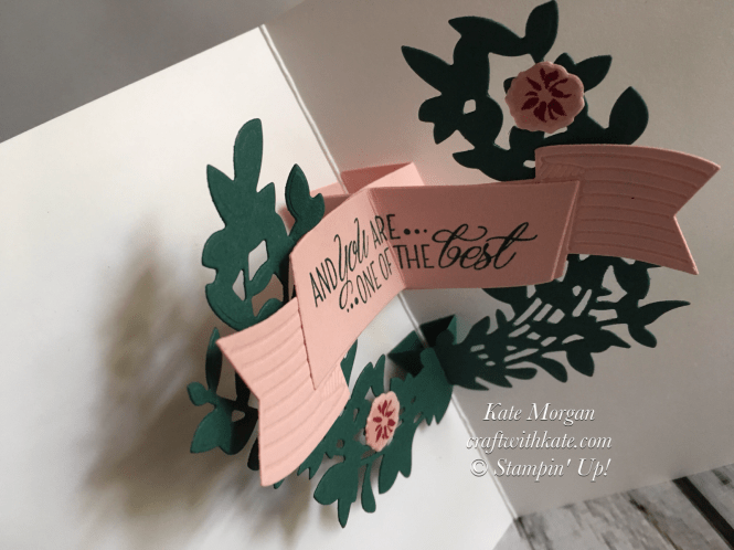 Good friends are hard to find 3D pop up card using Stampin Ups Lovely friends Bundle by Craft with Kate, Independent Demonstrator Australia