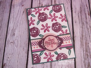 Paint Play stamp set, Pretty Label punch, Lovely Laurel thinlits, Stitched Shapes thinlits, Basics Pack 1 Washi Tape by Kate Morgan, Independent Stampin Up Demonstrator Australia