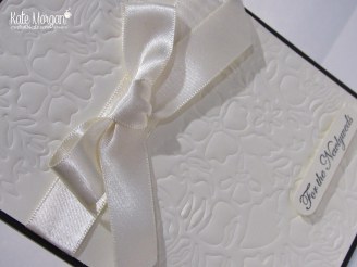 Faux Embossing with Detailed Floral Thinlits by Kate Morgan, Independent Demonstrator #stampinup, Craft with Kate DIY