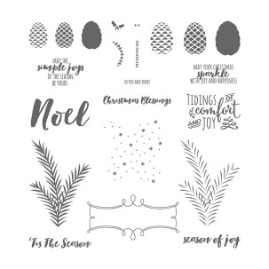 Christmas Pines stamp set by Stampin' Up!