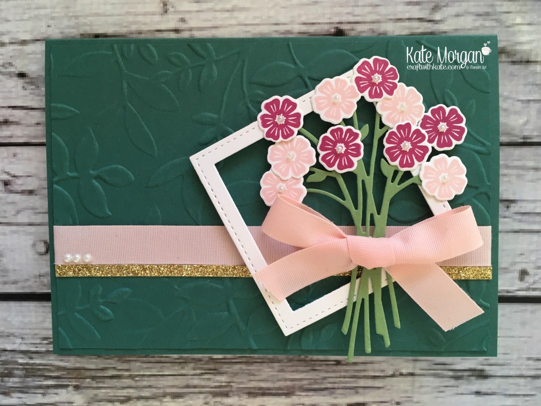 Beautiful Feminine card using Beautiful Bouquet Bundle by Kate Morgan, Independent Stampin' Up! Demostrator, Australia.jpg