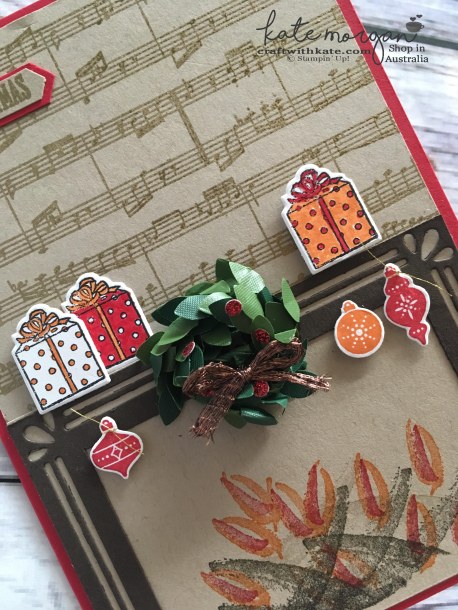 Carols of Christmas, Pait Play &amp; at Home with You by Kate Morgan Independent Stampin Up Demonstrator Australia Heart of Christmas 3D Sheet Music
