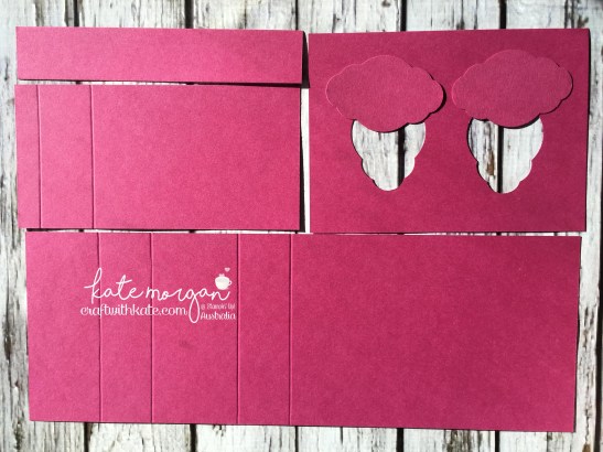 Fancy Fold Card using Stampin Ups Tranquil Tulips, Pretty Label Bundle & Wood Grain DSP by Kate Morgan, Independent Demonstrator Australia layout