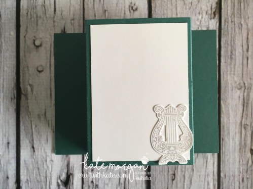 Heart of Christmas Inspiration using Stampin Up Musical Season & Yaer of Cheer Specialty DSP by Craft with Kate, Independent Demonstrator Australia 2017 Holiday catalogue Bridge Fold Car