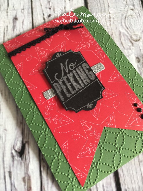 Stampin' Up! Merry Little Labels Bundle by Craft with Kate, Independent Demonstrator Australia. 2017 Holiday catalogue. DIY flat