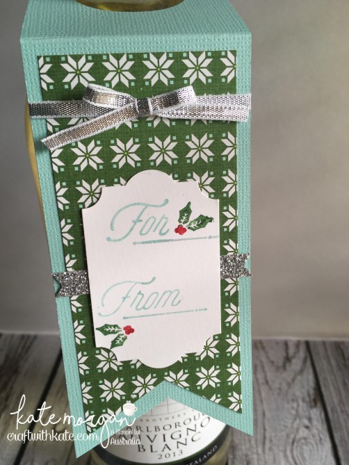 Stampin' Up! Merry Little Labels by Craft with Kate, Independent Demonstrator Australia. 2017 Holiday catalogue. DIY Gift Tags using Every Day Label Punch