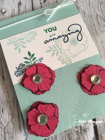 Amazing You by Kate Morgan, Independent Stampin Up Demonstrator, Australia #Saleabration2018 DUIY