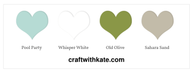 TAMS Color Builder - Pool Party Whisper White Old Olive Sahara Sand