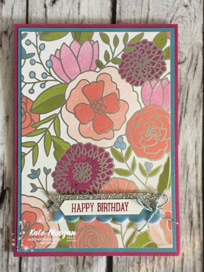 Happy Birthday Sweet Soiree SDSP Stampin Up Occasions 2018 by Kate Morgan, Independent Demonstrator, Australia