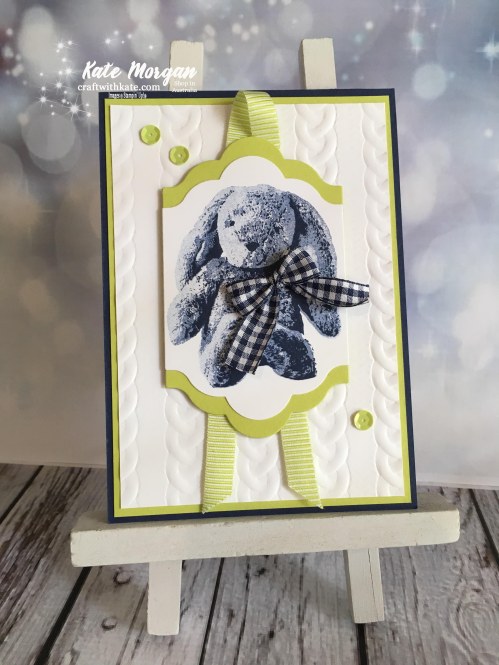 Sweet Little Something Bunny, Stampin Up by Kate Morgan, Independent Demonstrator Australia.