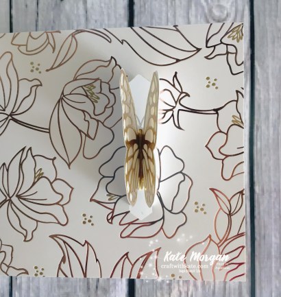 Springtime Foil SDSP Butterfly Stampin Up by Kate Morgan, Independent Demonstrator Australia.