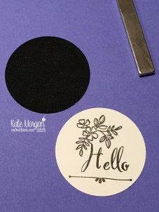 Creating a template for the Stamparatus